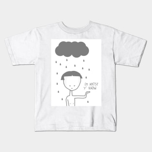 being artsy Kids T-Shirt